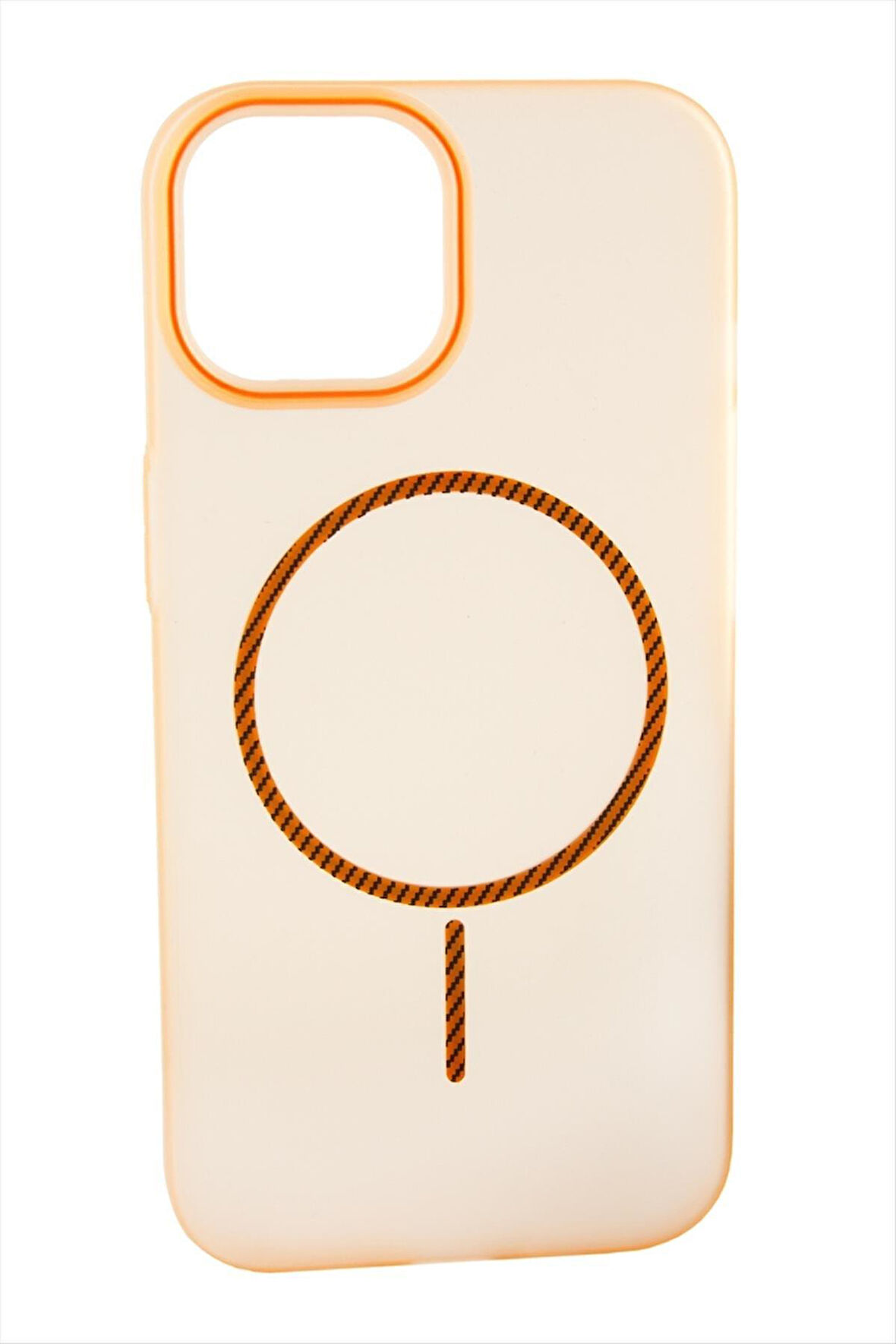 iPhone 15 Pro Max Buzlu Magsaff Kapak Kılıf