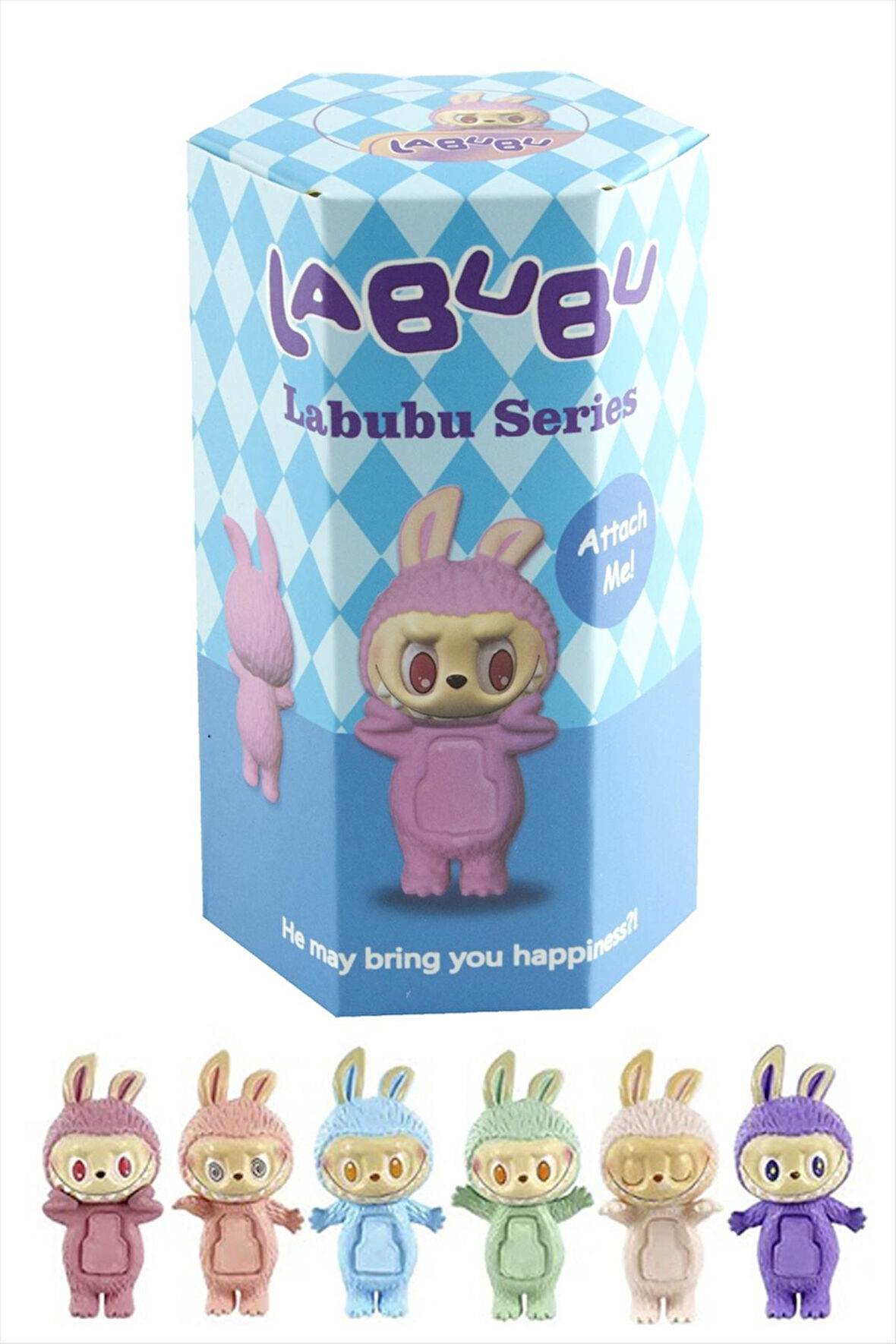 Labubu 3D Figürlü Biblo Oyuncak