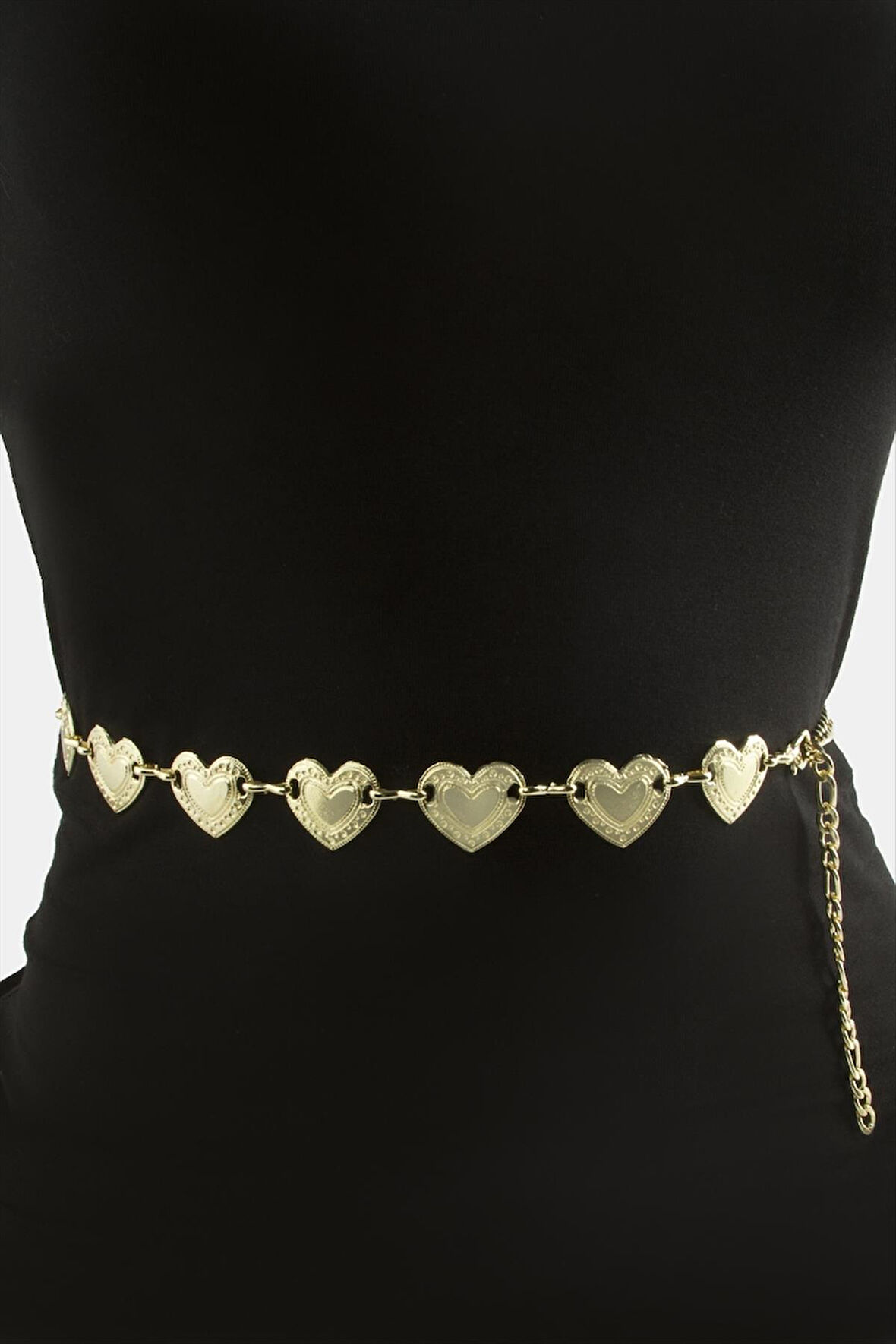 Kalp Metal Zincir Kemer