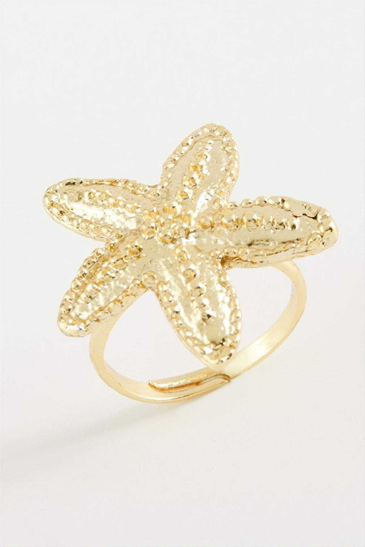 Deniz Yıldızı Metal Yüzük