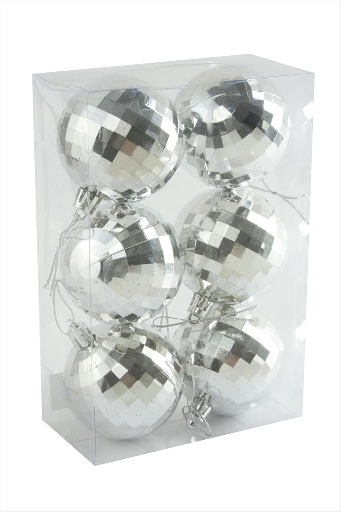 6 Adet Büyük Cici Top Yılbaşı Ağaç Süsü