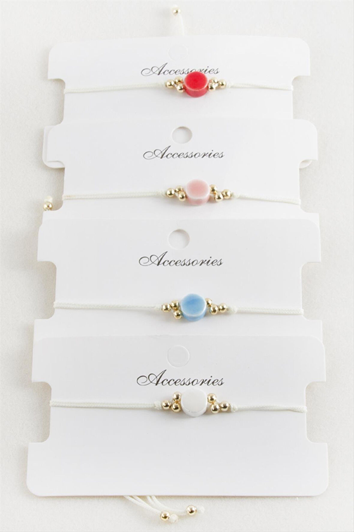 Yuvarlak Makrome İp Bileklik