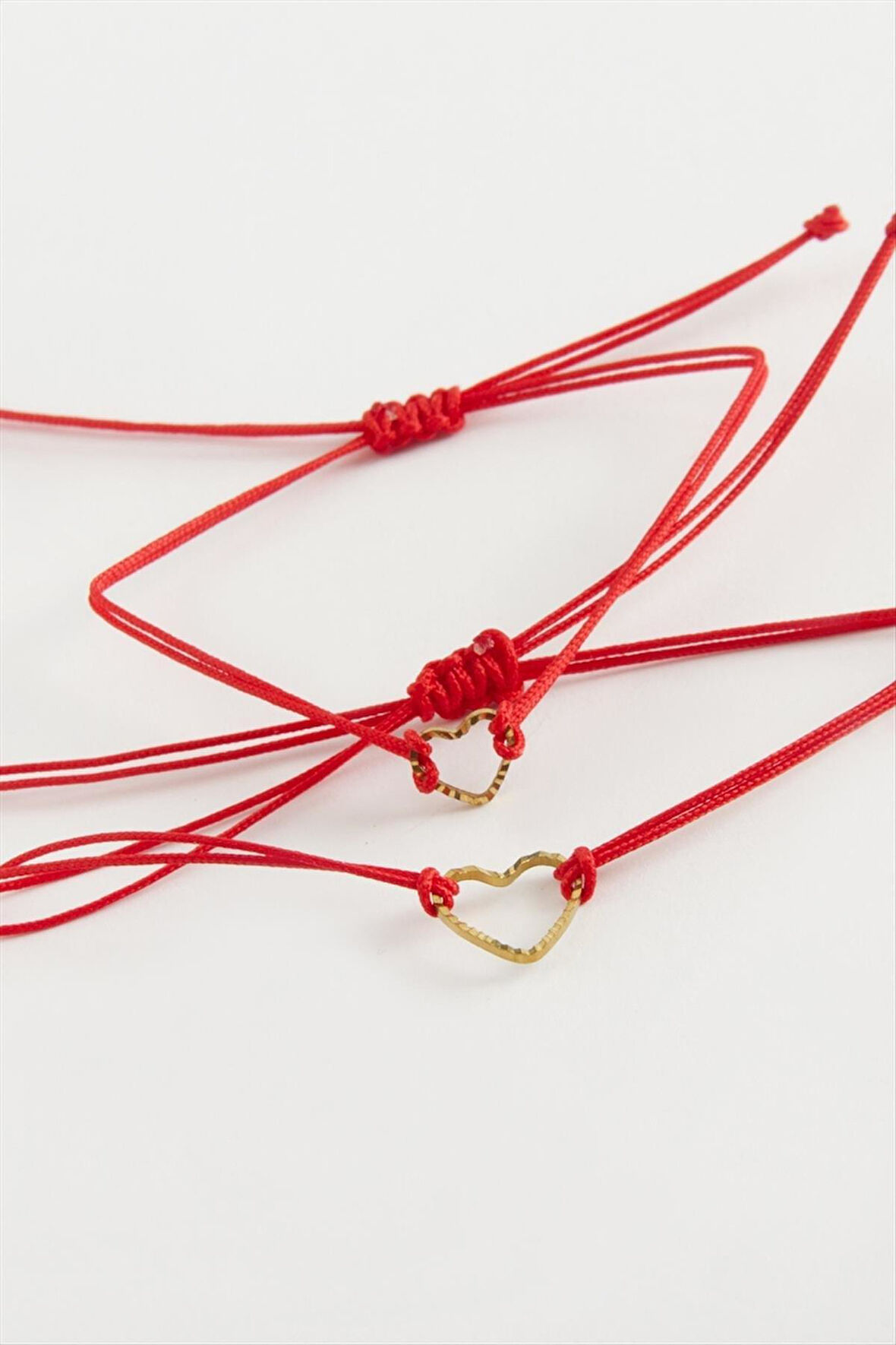 Kalp İp Bileklik