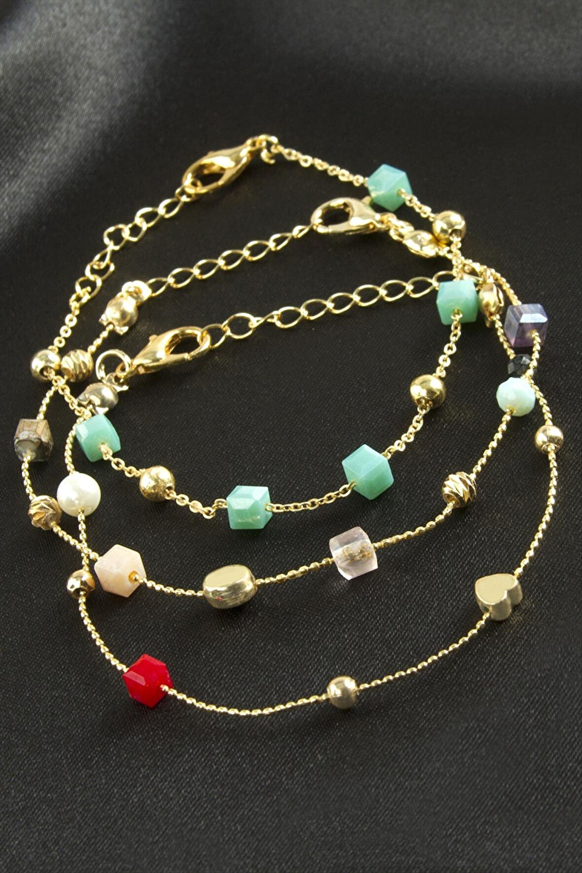 Karışık Trend Kristal Bileklik