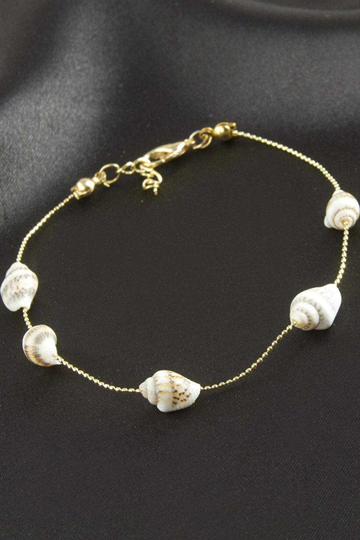 Deniz Kabuğu Zincir Bileklik