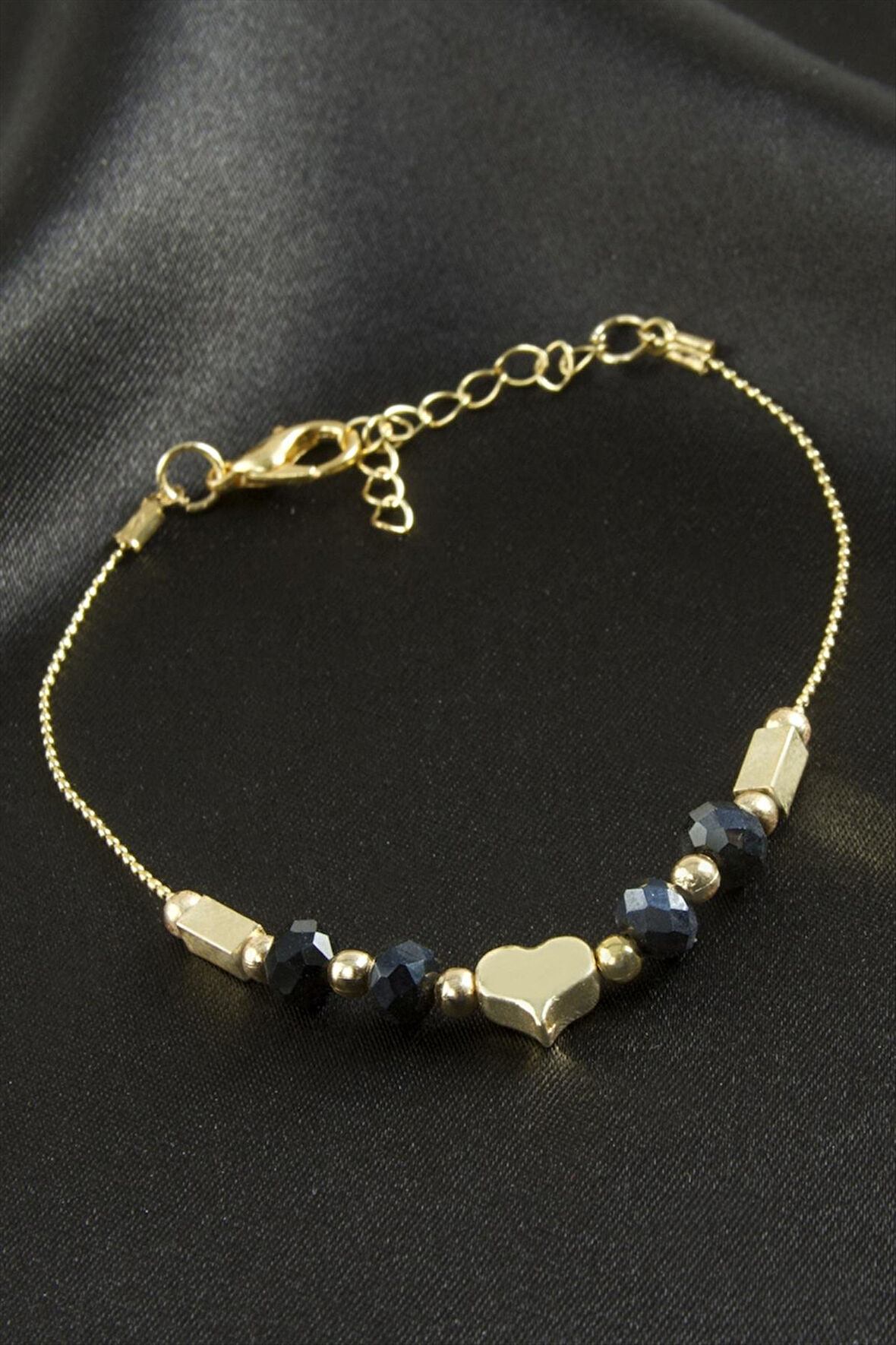 Dikdörtgen Kristal Bileklik