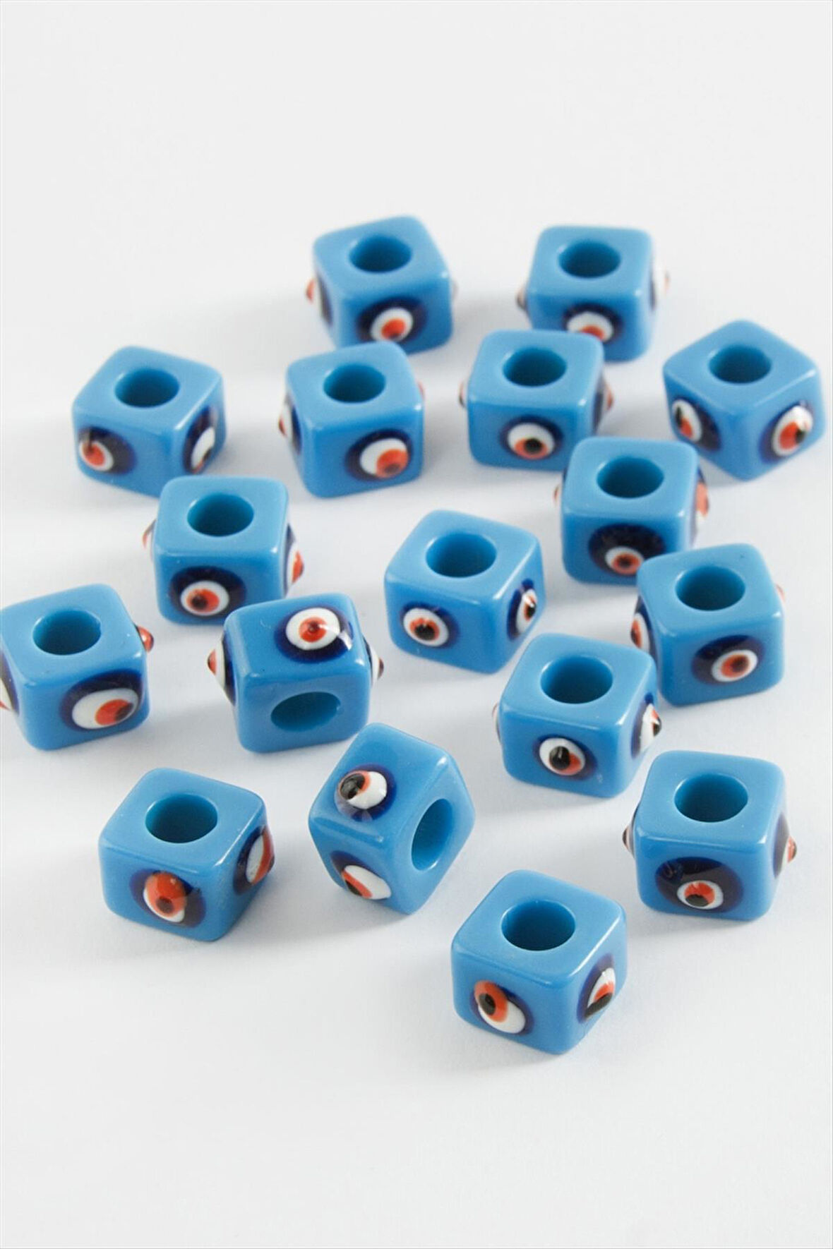 Cam Nazar Küp Boncuk 1 Adet