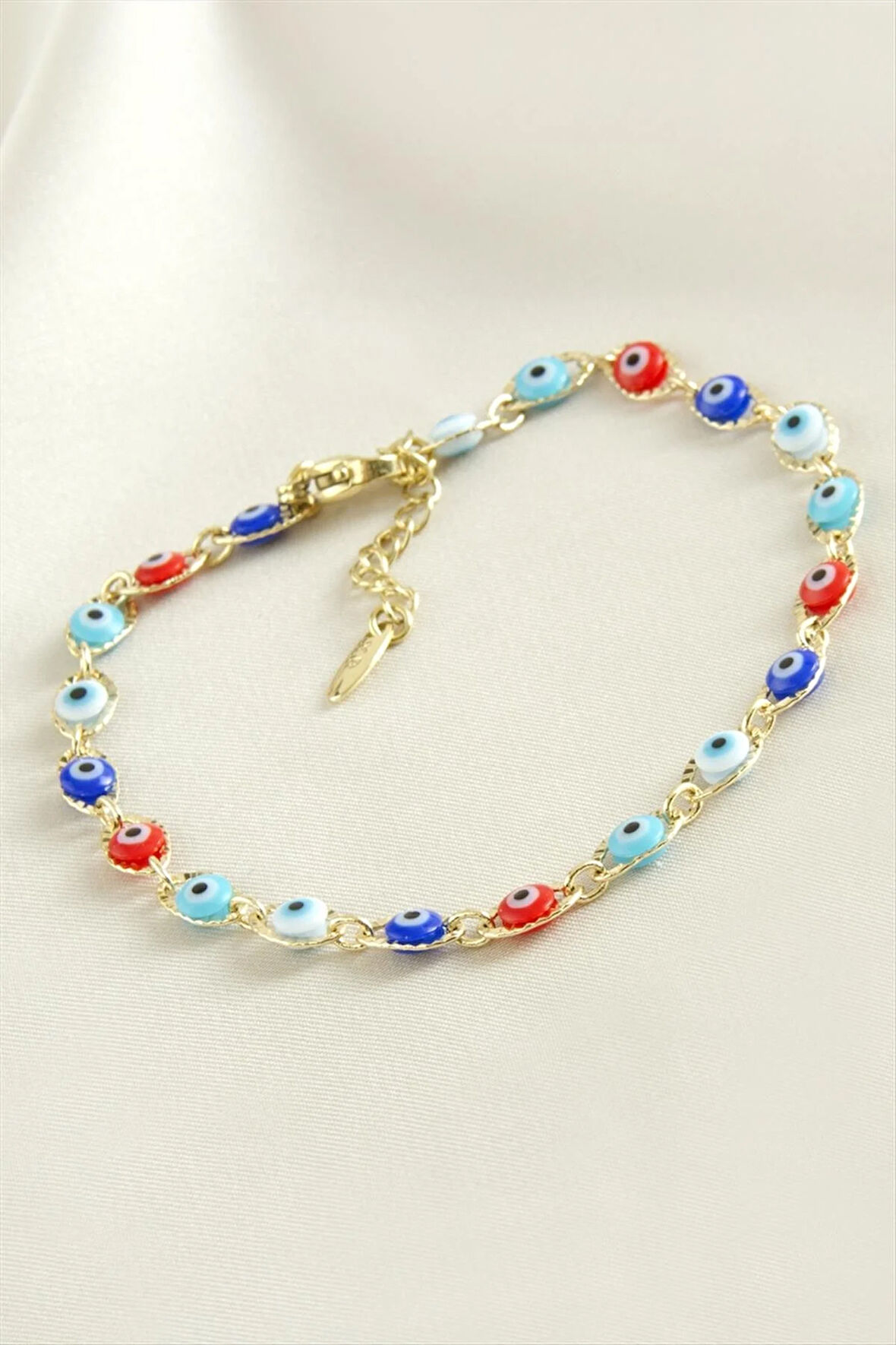 Xuping Nazar Boncuk Çelik Bileklik