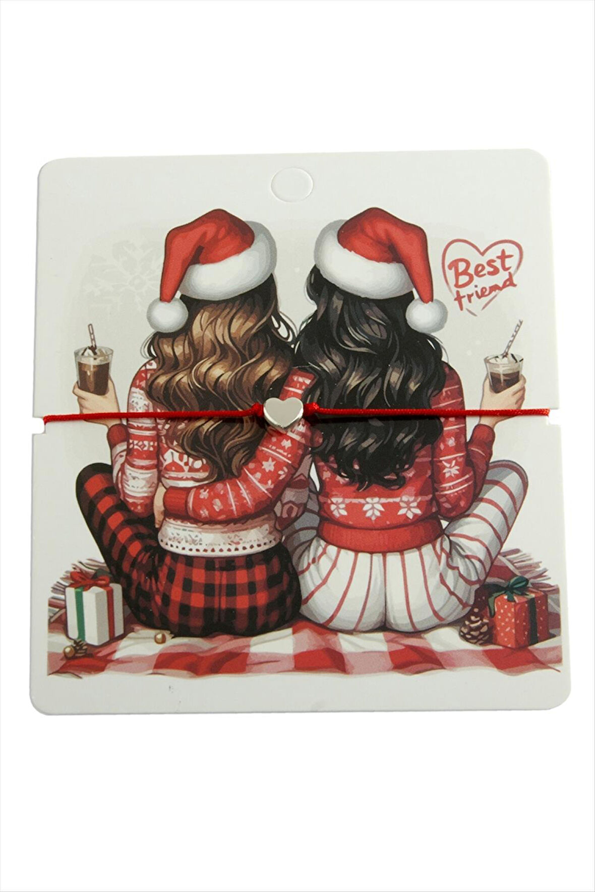 Kalp Yılbaşı Bilekliği