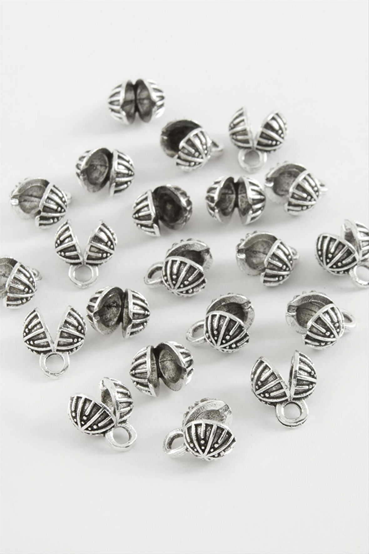 8 mm Çizgili Tesbih Kapama Aparatı 50 Gram