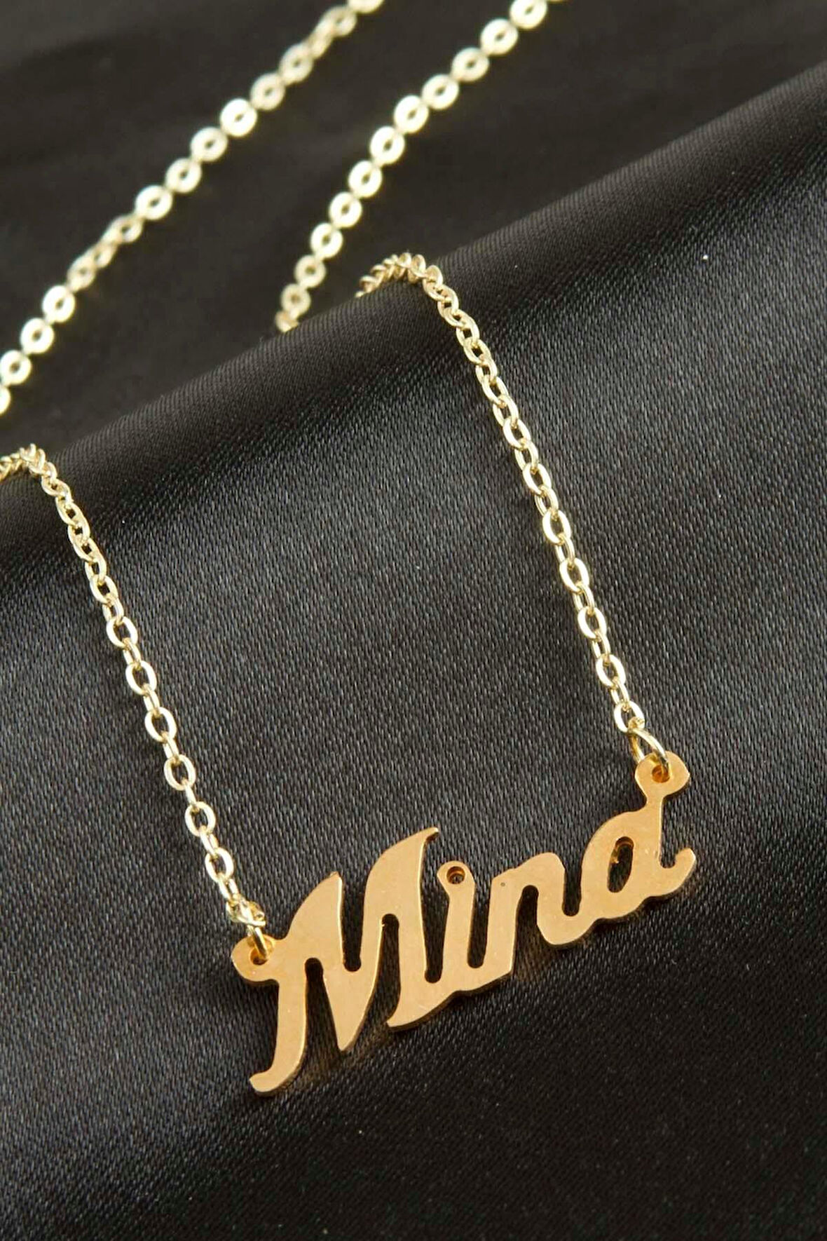 Mina İsimli Kolye (Kişiye Özel)