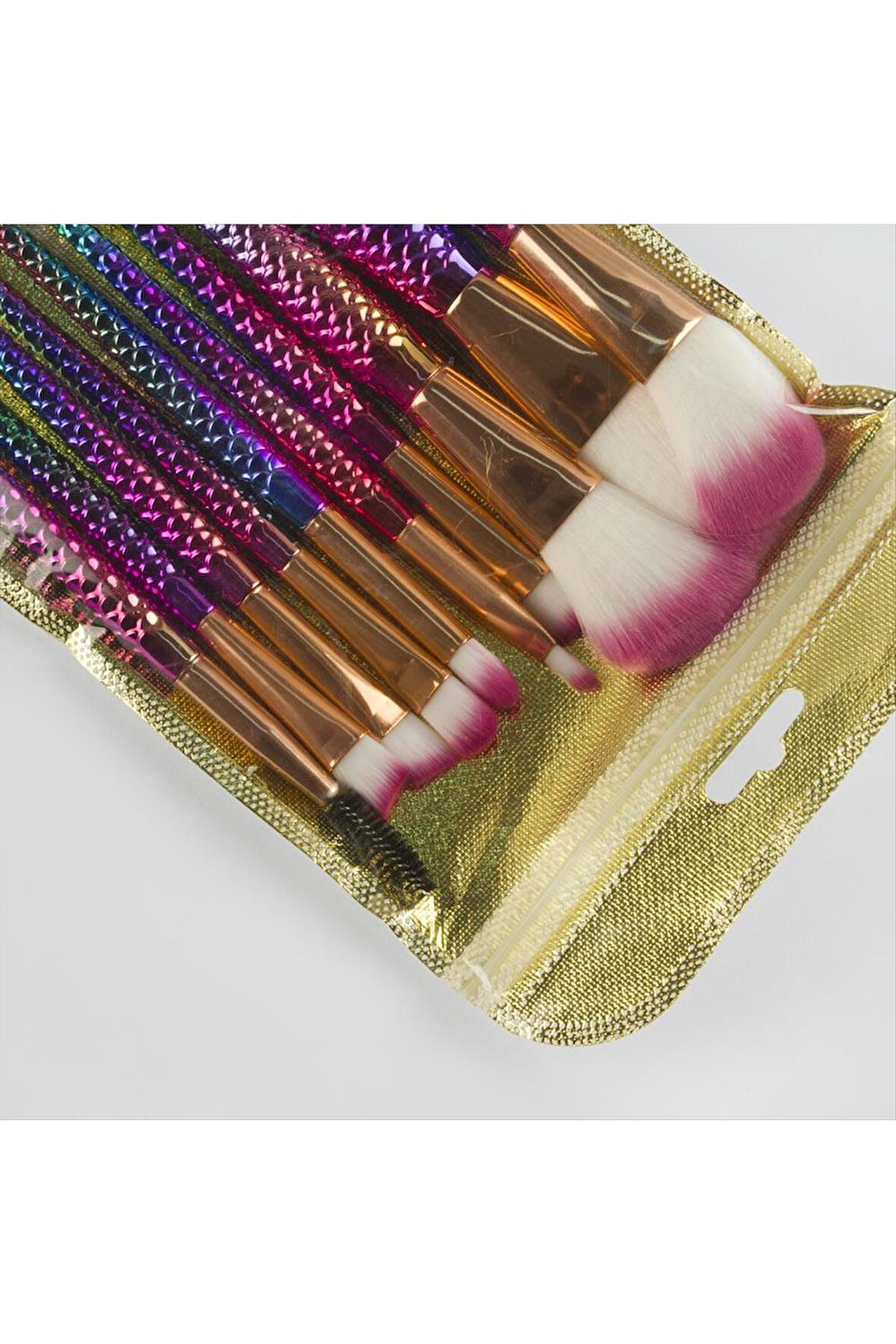 Ocean 10'lu Balık Makyaj Fırça Seti