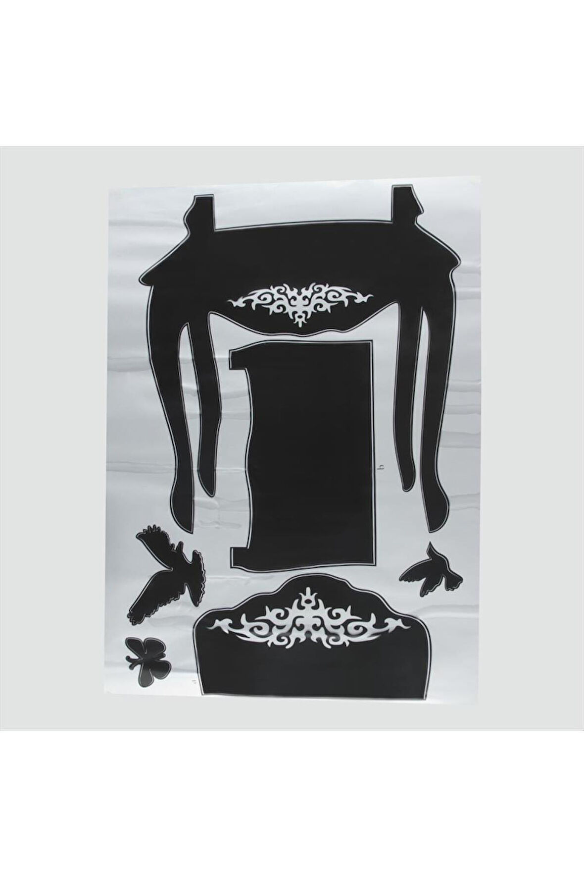 3 Boyutlu Yapıştırmalı Duvar Süsü