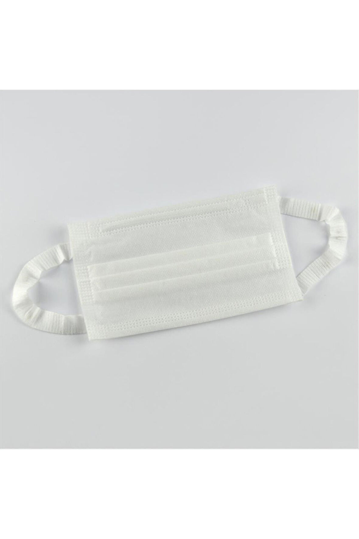 3 Katlı Kulak Dostu Yüz Maskesi 10 Adet