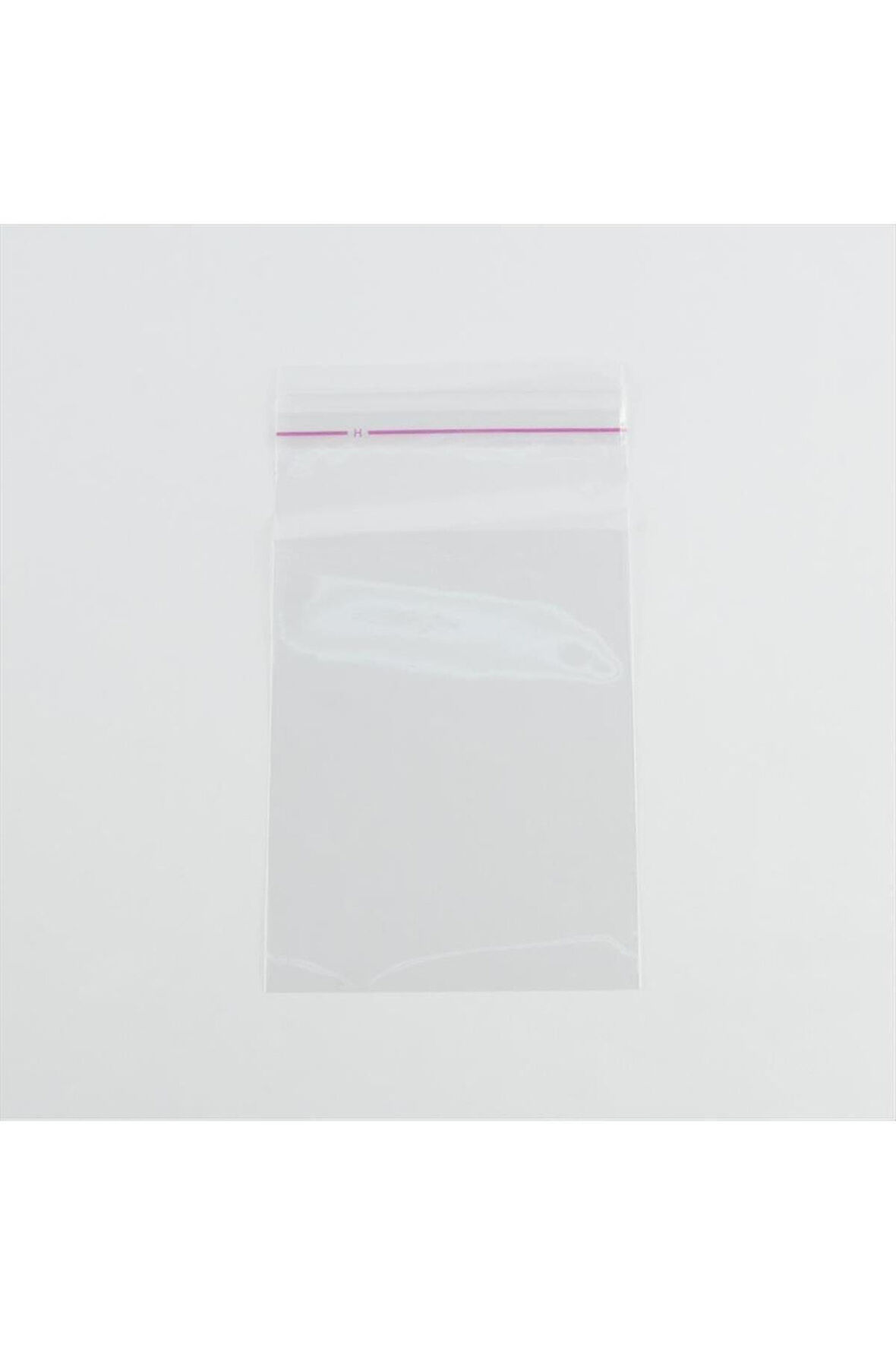 6*12 Yapışkanlı 1000 Adet Şeffaf Poşet