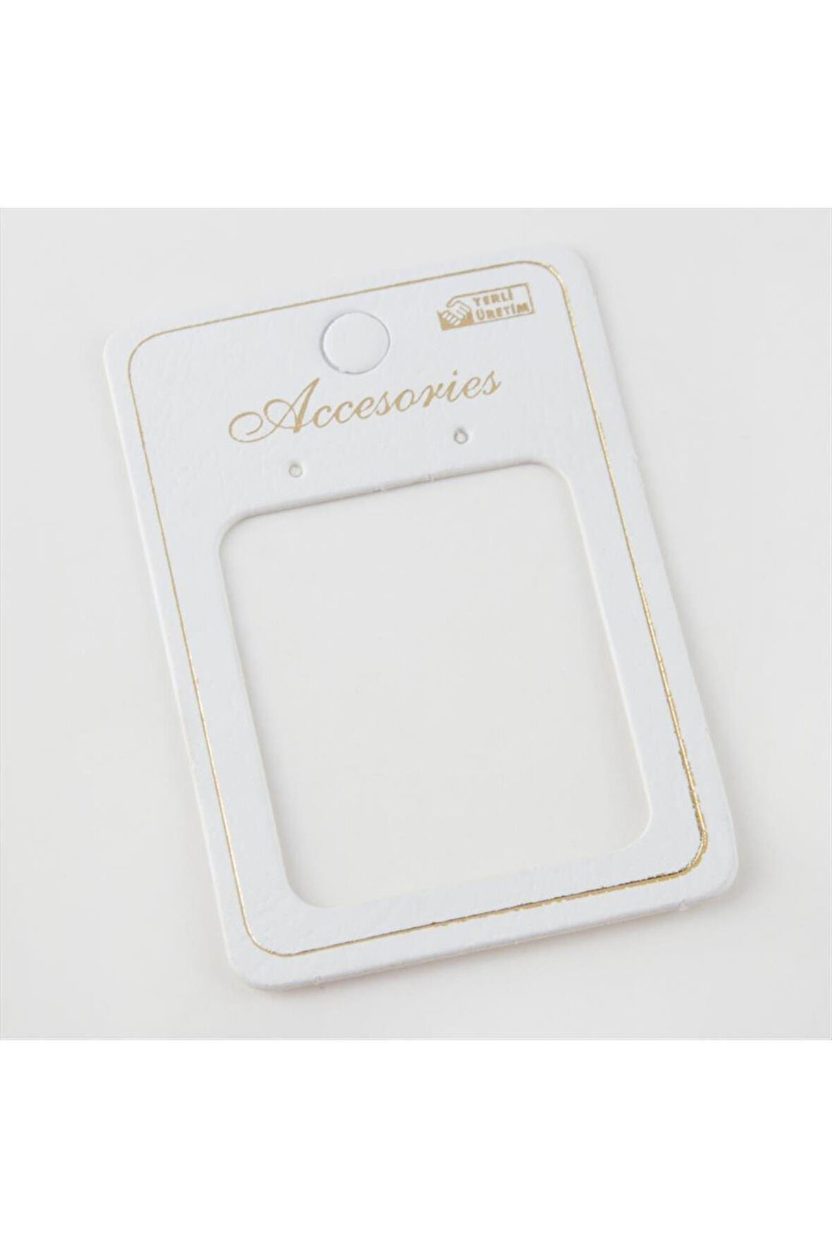 Pencereli Lüx Küpe Kartı 100 Adet