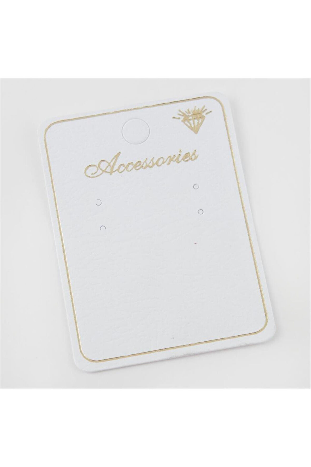 4 Delikli Küpe Kartı