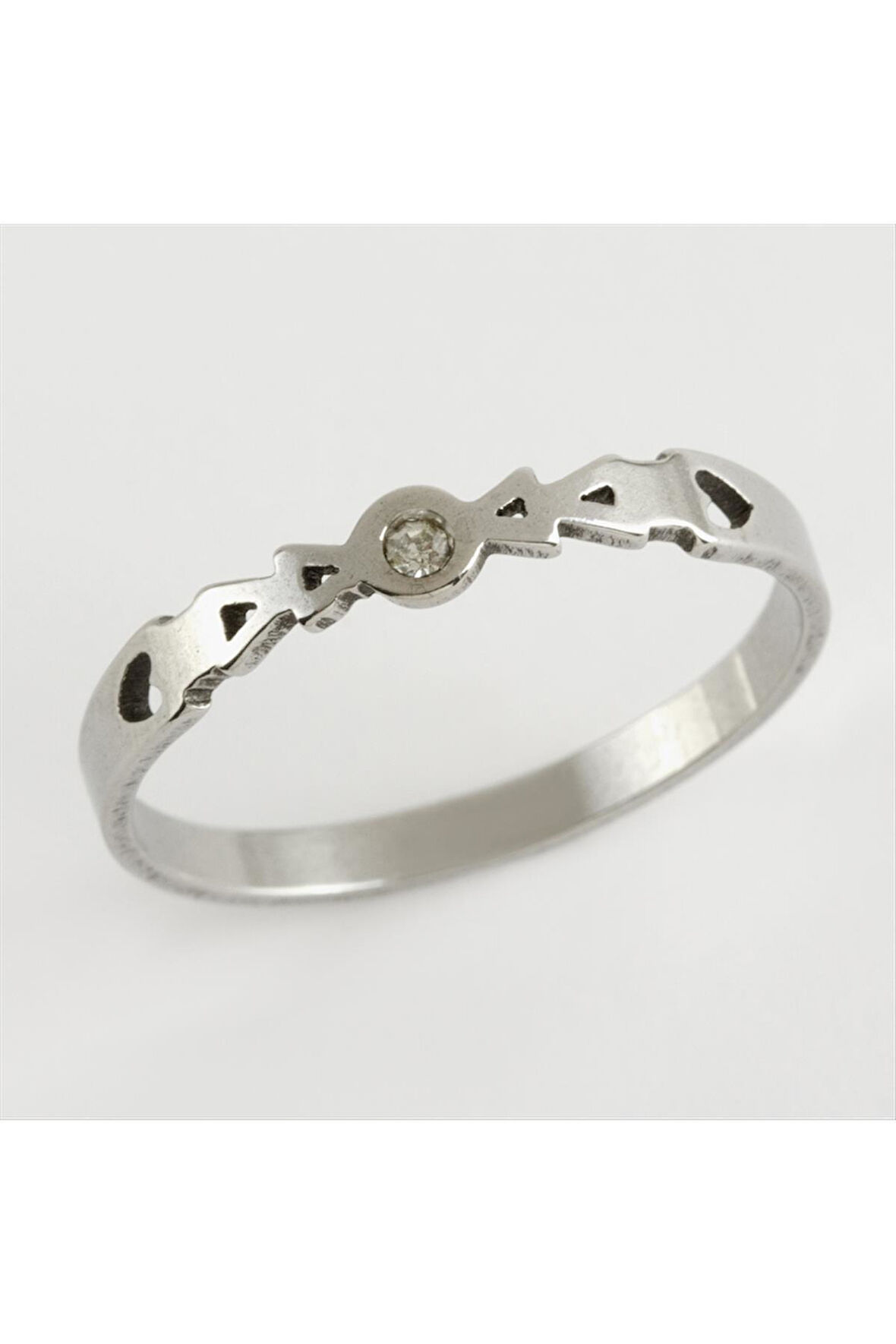 Ok Lüks Çelik Yüzük