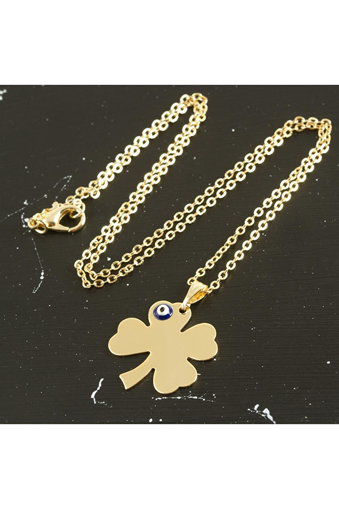 Yonca İsim Yazılabilir Kolye