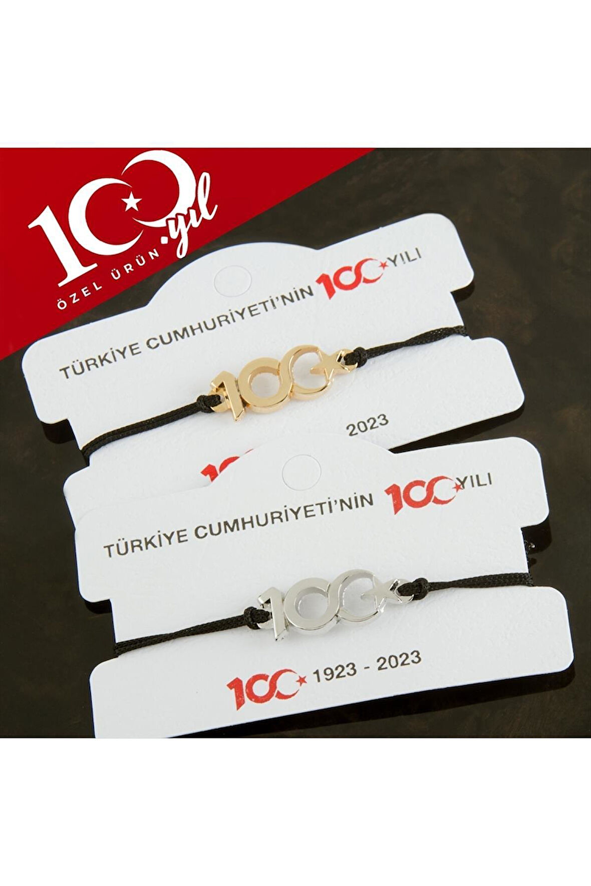 Cumhuriyetin 100. Yılına Özel Bileklik