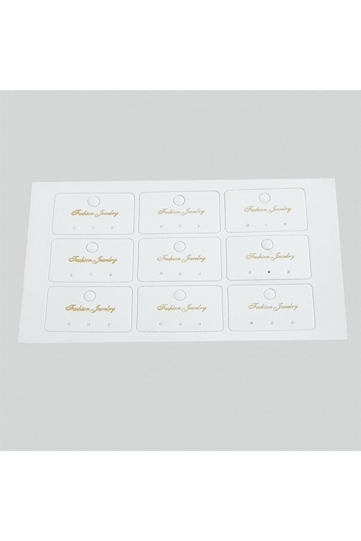 3 Delikli Lüx Küpe Kartı