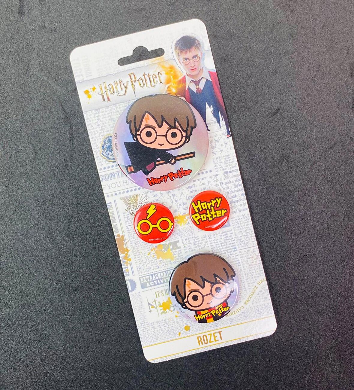 Harry Potter Lisanslı Rozet & Broş Warner Bros