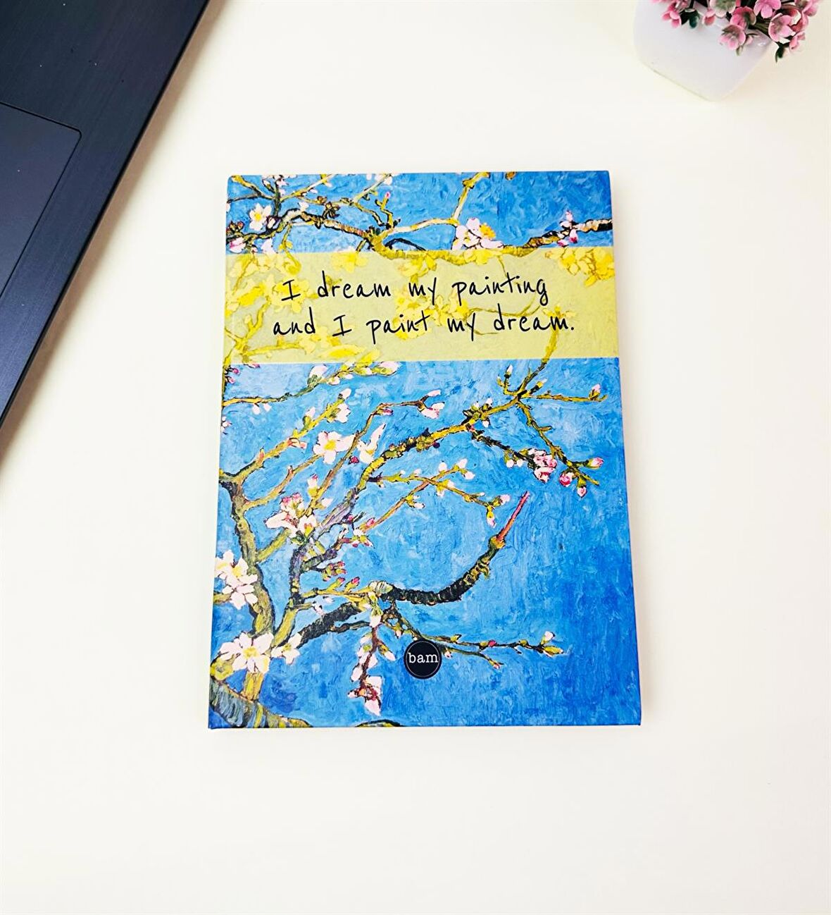 21x14Cm Sketch Book - Eskiz Defteri - Siyah Sayfa - 120 Gr - 56 Yaprak