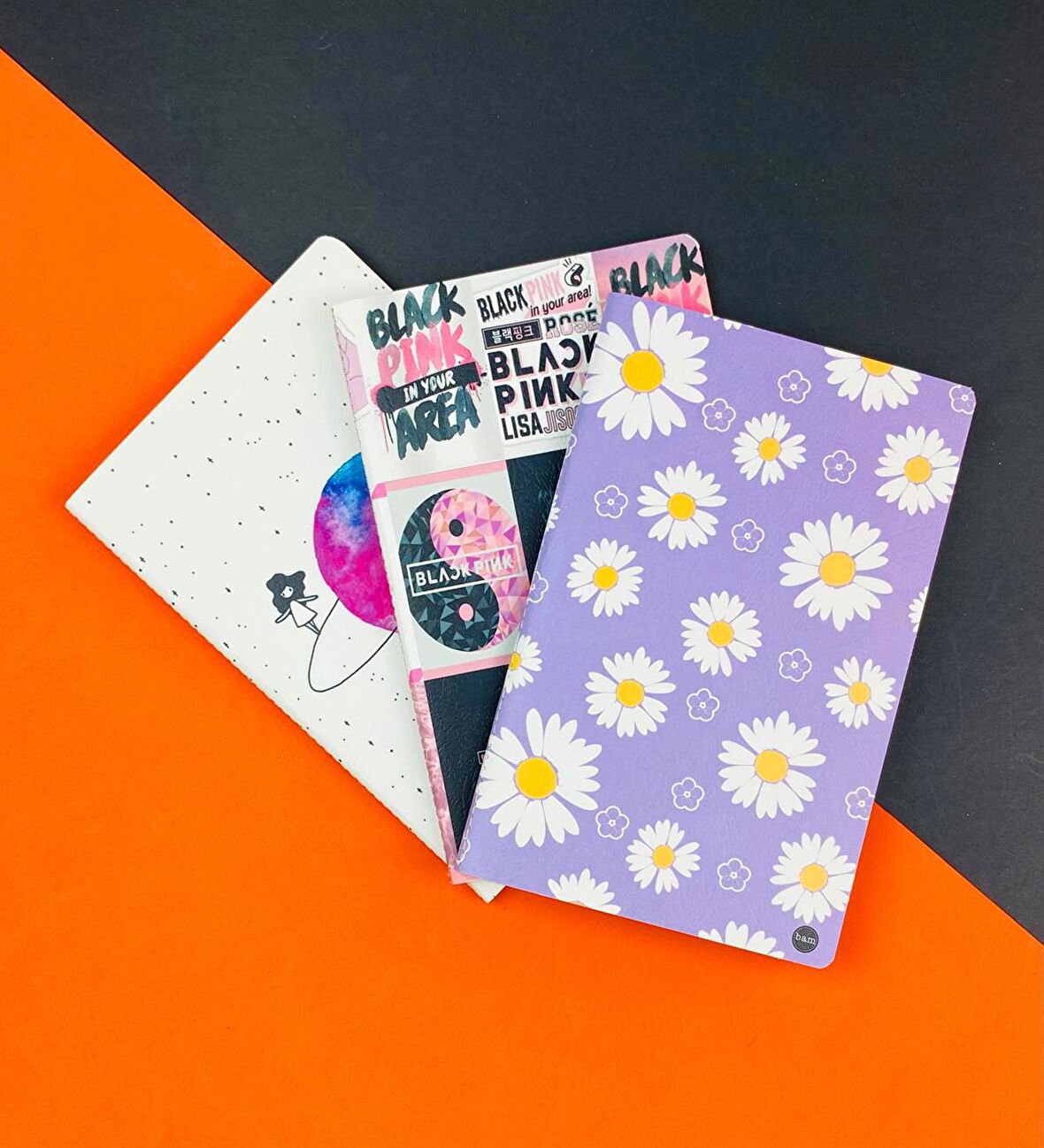 3'lü Dikişli Defter Seti Seri :3