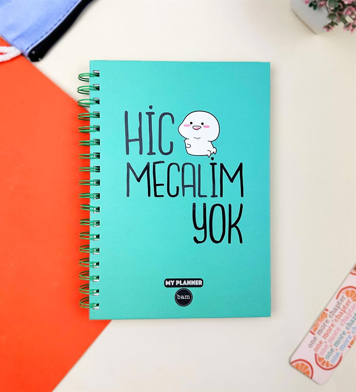 Hiç Mecaim Yok Tasarımlı Konuşan Ajanda 