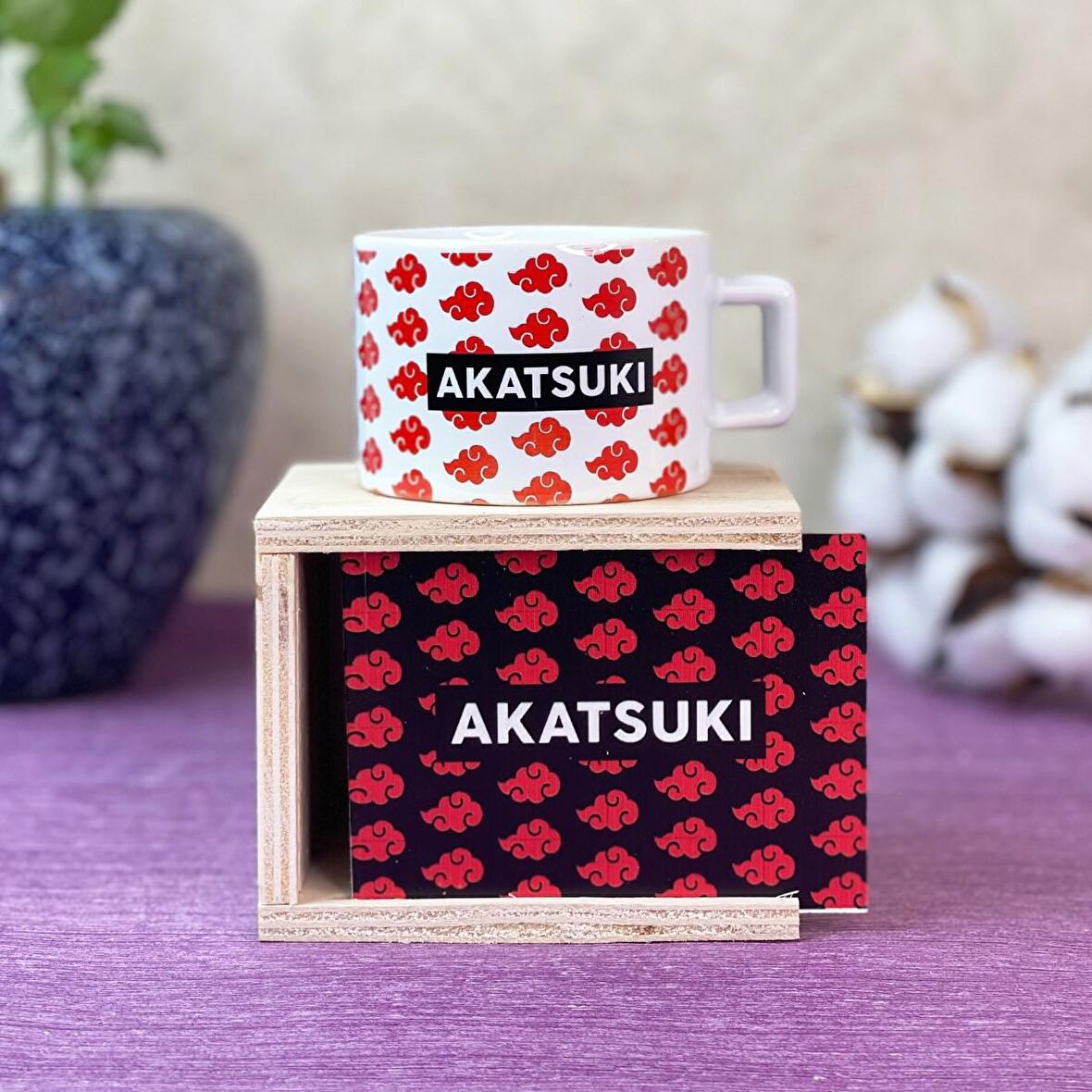 Akatsukı Tasarımlı Kutulu Kupa