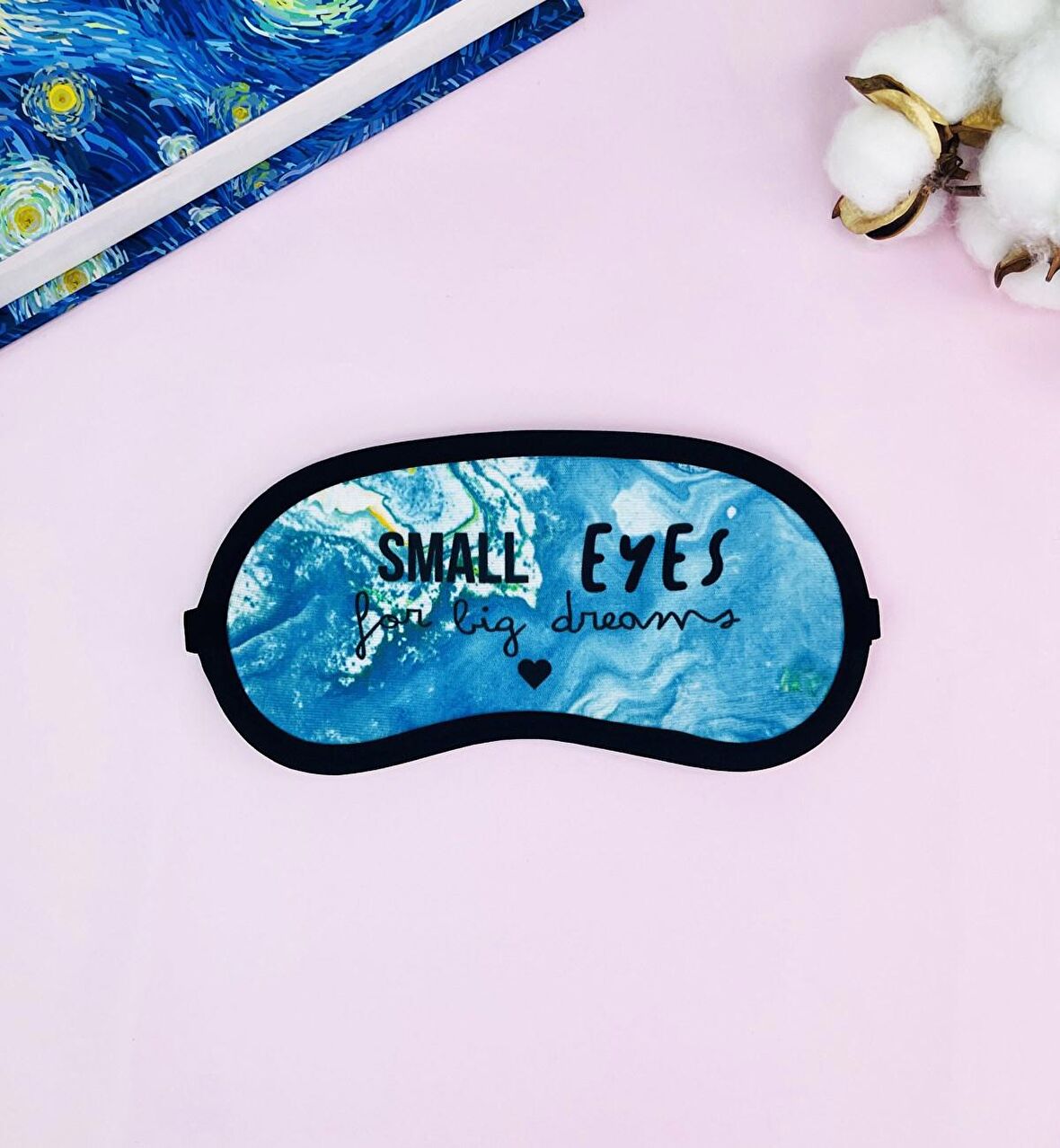 Small Eyes Tasarımlı Uyku Bandı