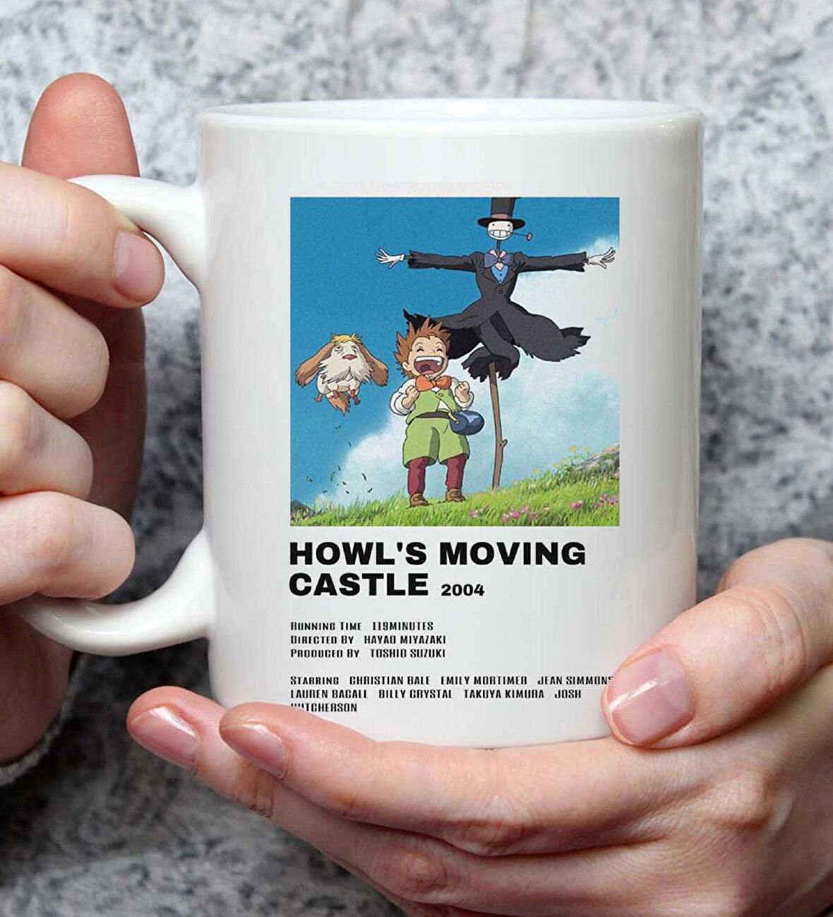 Howl's Moving Castle Anime Tasarımlı Kupa Bardak