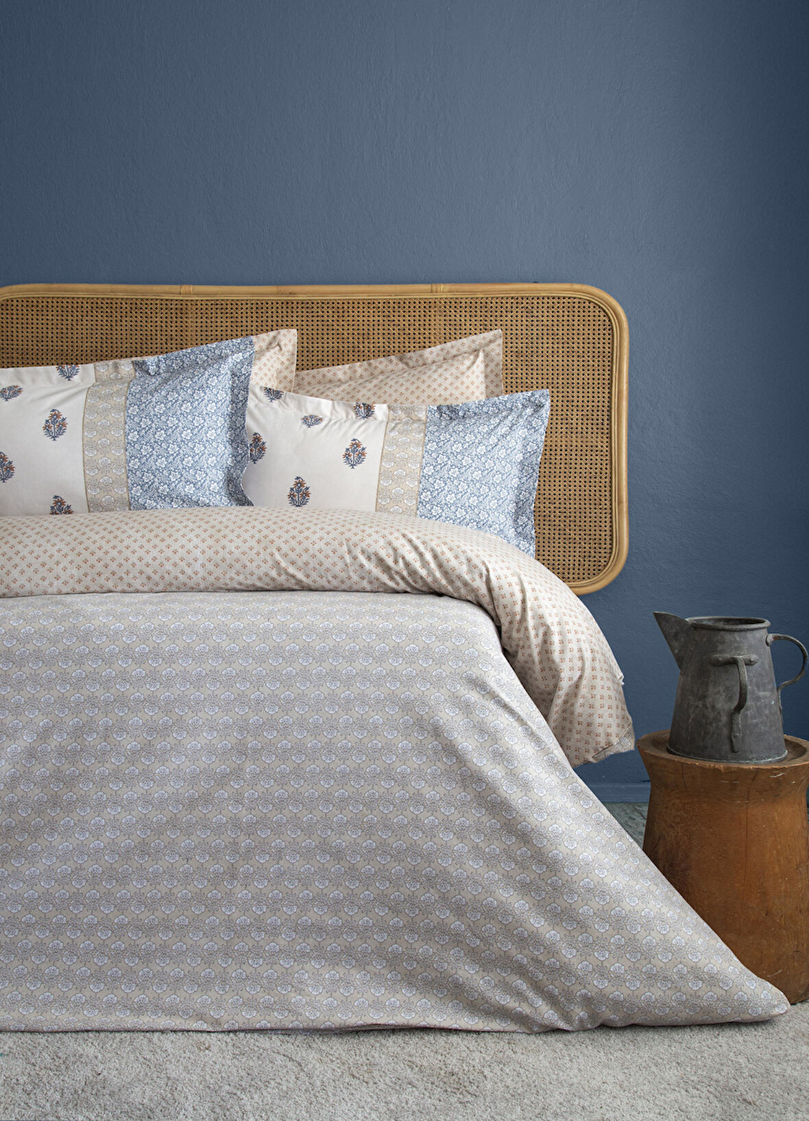 TEK KİŞİLİK NEVRESİM TAKIMI HAZEL INDIGO - NEVRESIM