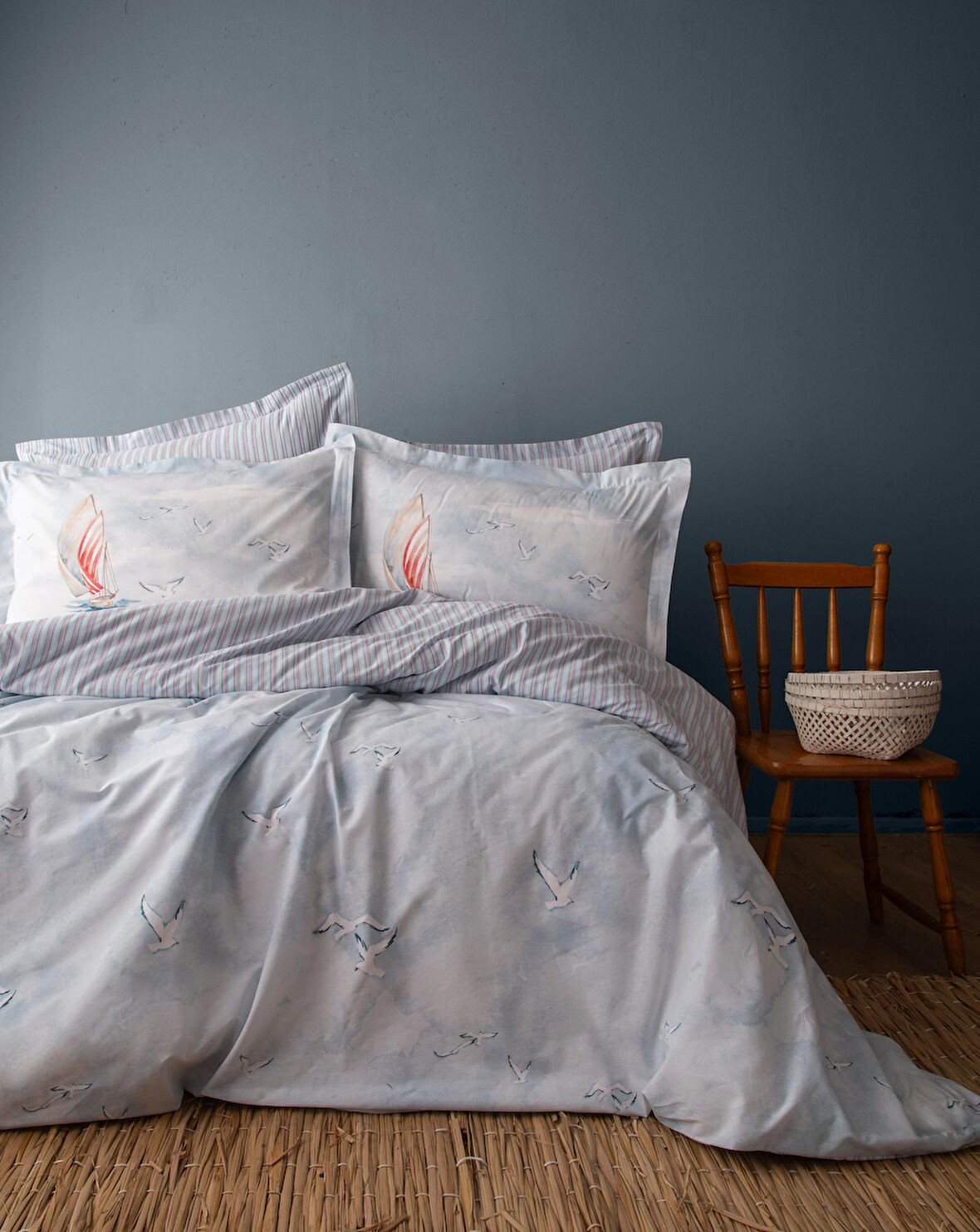 Çift Kişilik Jonathan Mavi Complete Set