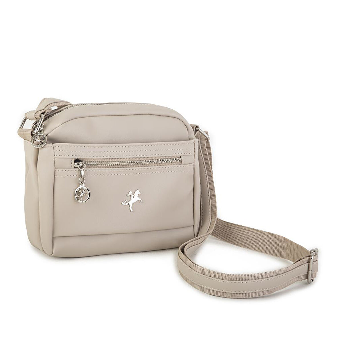 Nas Bag Kadın Çapraz Çanta Kum  Dona