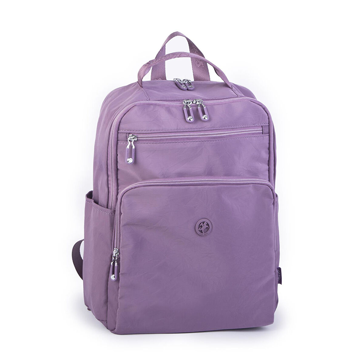 Nas Bag Unisex Büyük Boy Su Geçirmez (Waterproof)  Hafif Sırt Çantası Mor