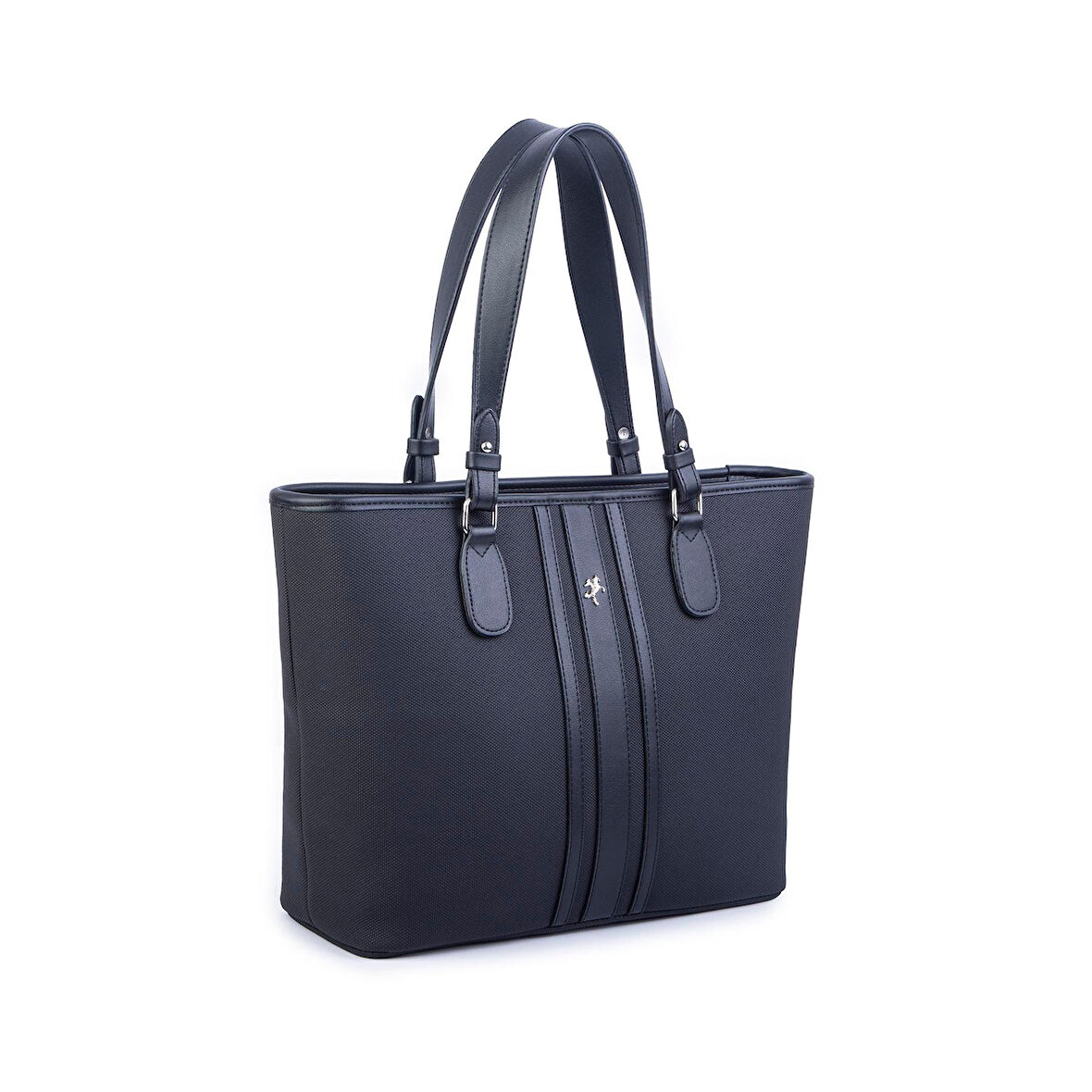 Nas Bag Kadın Omuz Çantası Spor Şık Ayarlanabilir Omuz Askılı  Siyah  (33x27x12 cm )