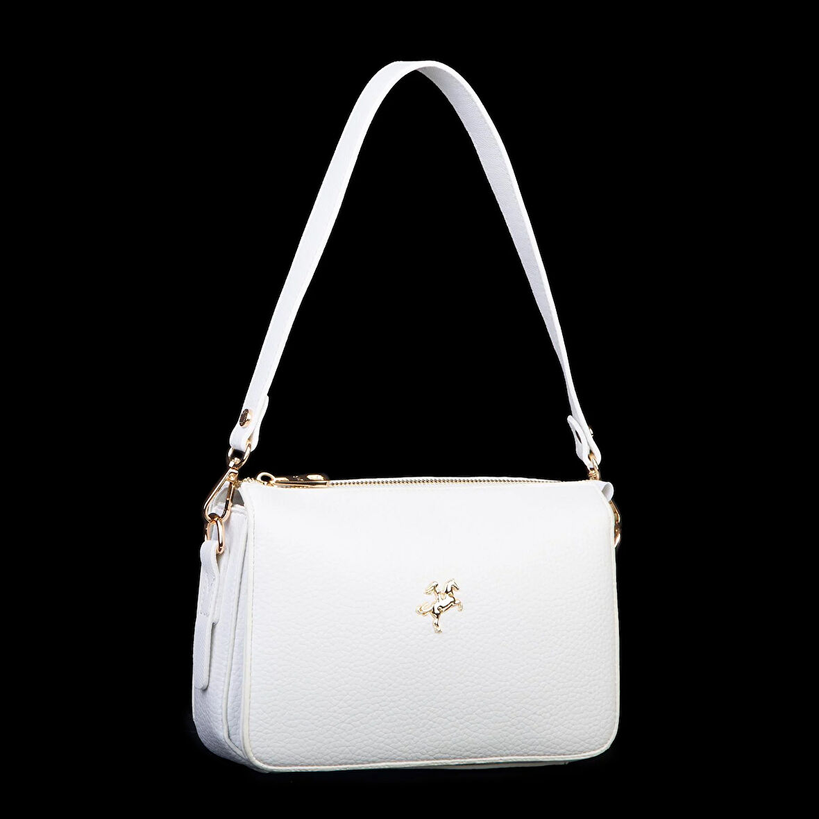 Nas Bag Kadın Omuz ve Çapraz Çanta Beyaz  Lopez