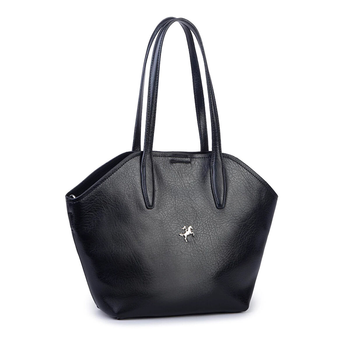  Nas Bag Kadın  Büyük Boy Omuz Çantası Çapraz Askılı Siyah Victoria