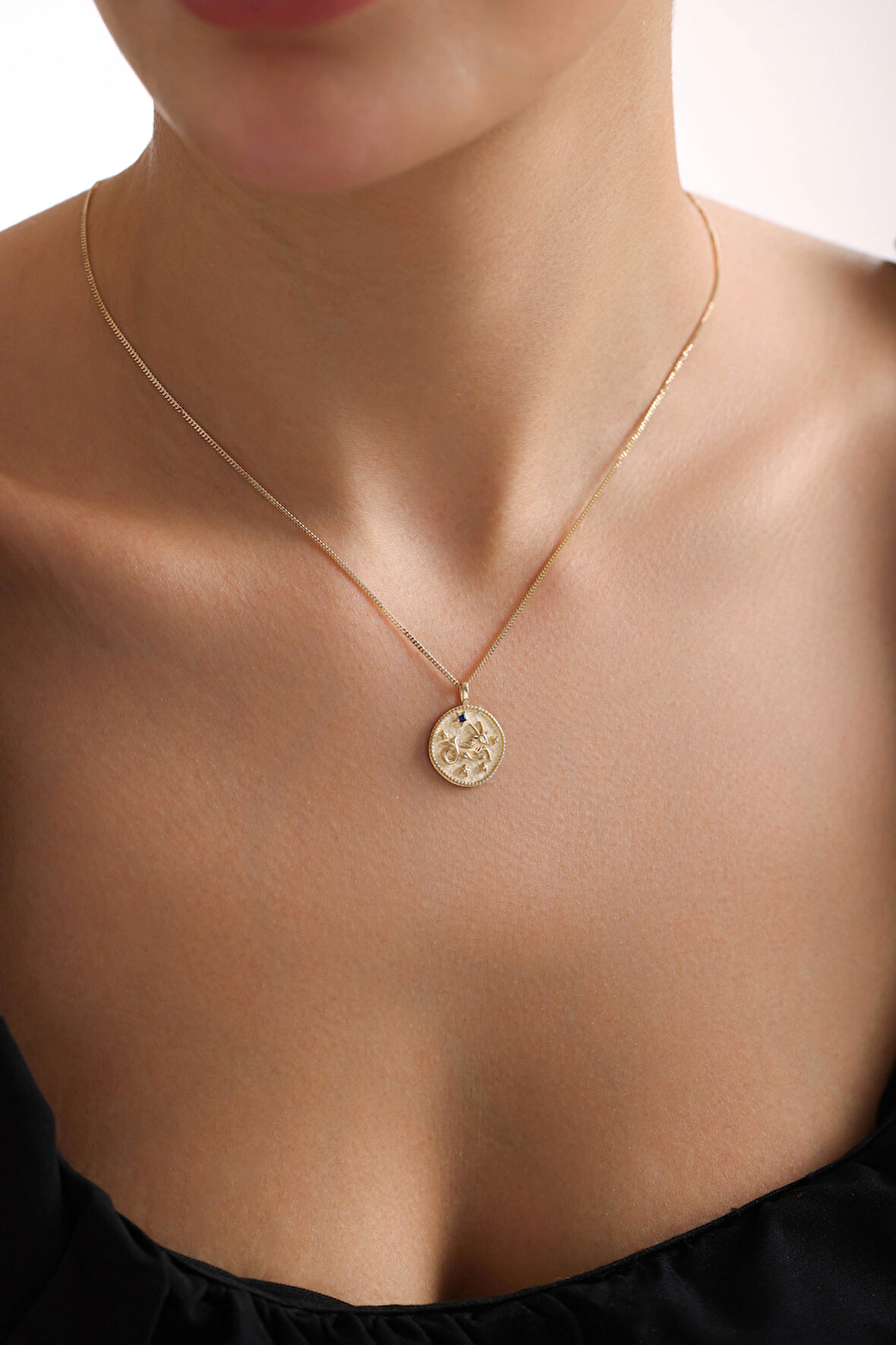 Zodiac Burç Oğlak Kolye