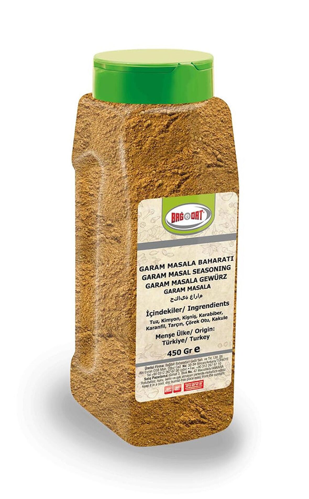 Garam Masala (Hint Baharatı) 450 Gr.