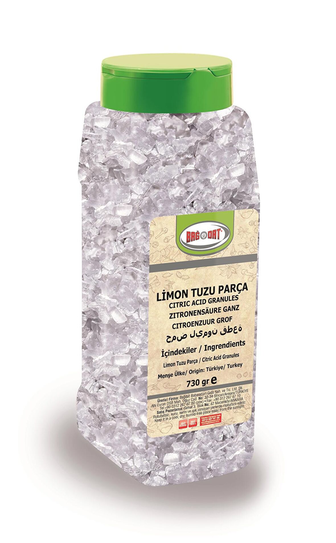 Limon Tuzu Parça 720 Gr