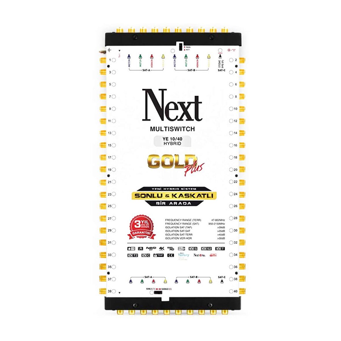 Next YE-10/40 Hybrid Uydu Santral (Sonlu - Kaskatlı Birlikte)