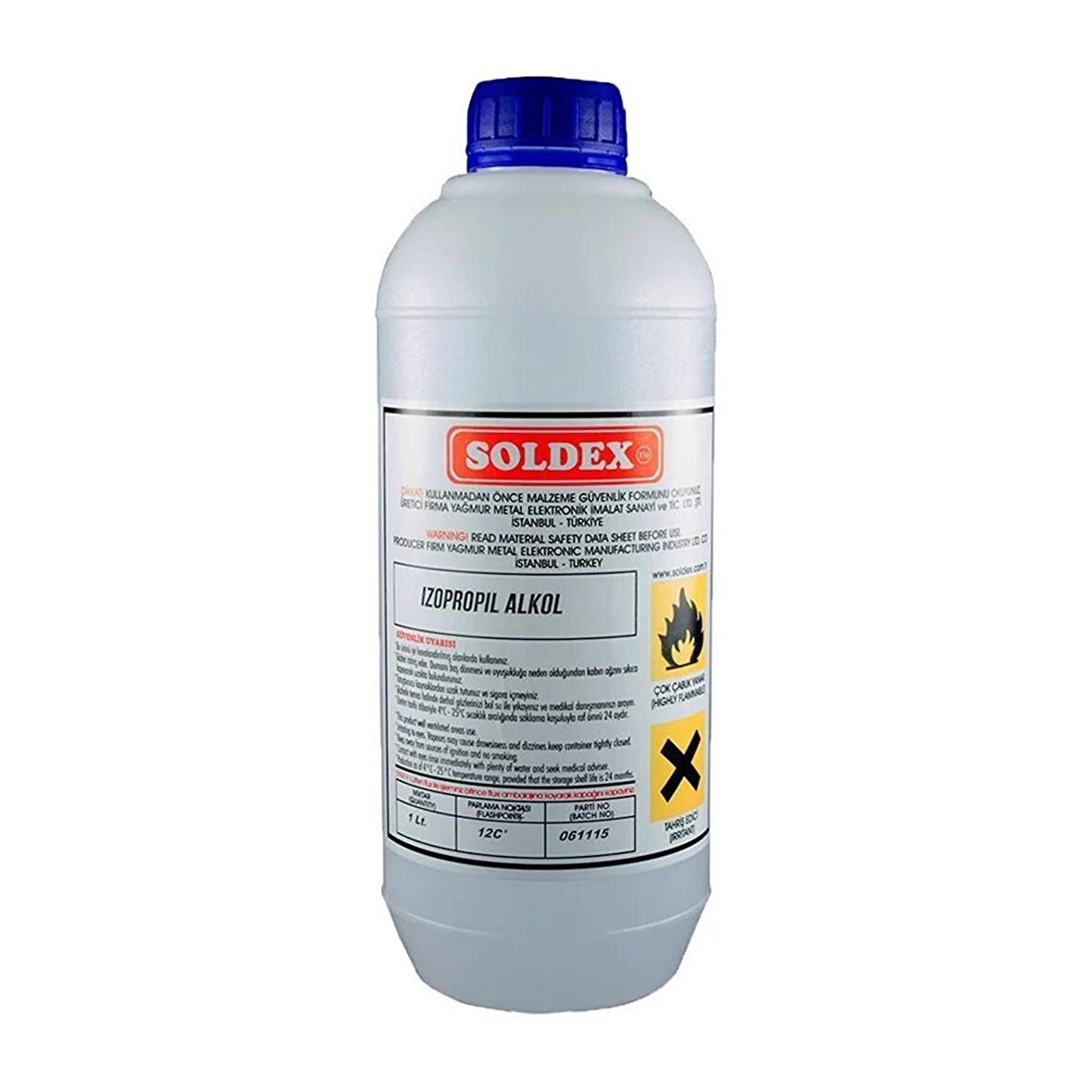 Soldex Izopropil 1 Lt. Alkol