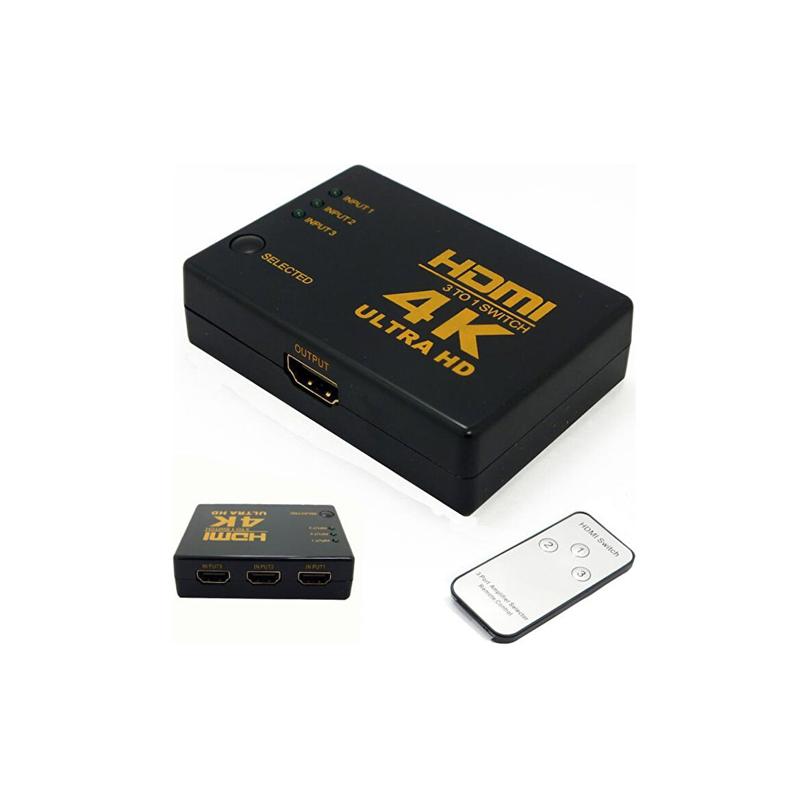 Multibox MB-H31 4K 3/1 HD Hdmi Switch