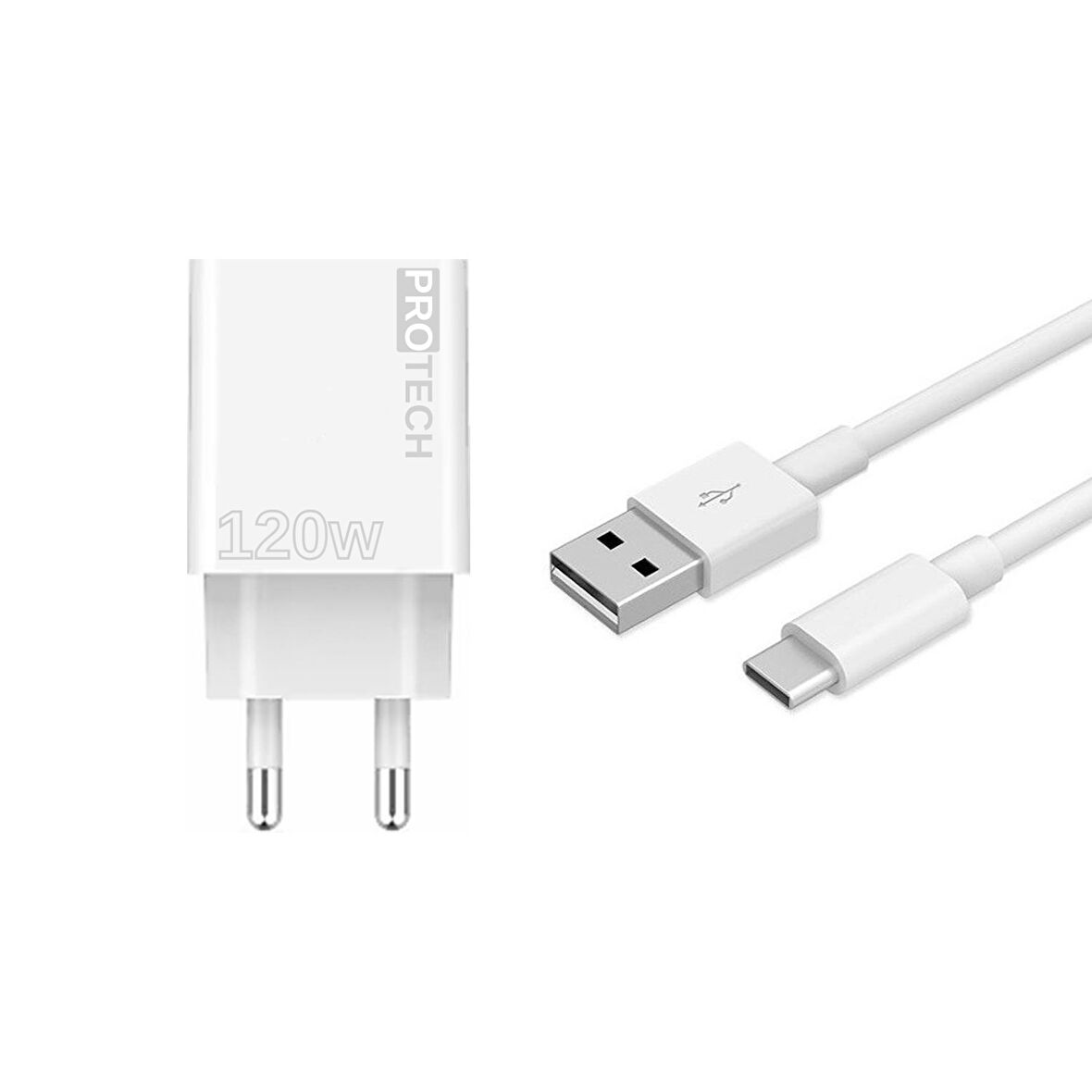 Protech 120W Type-C Hızlı Şarj Seti