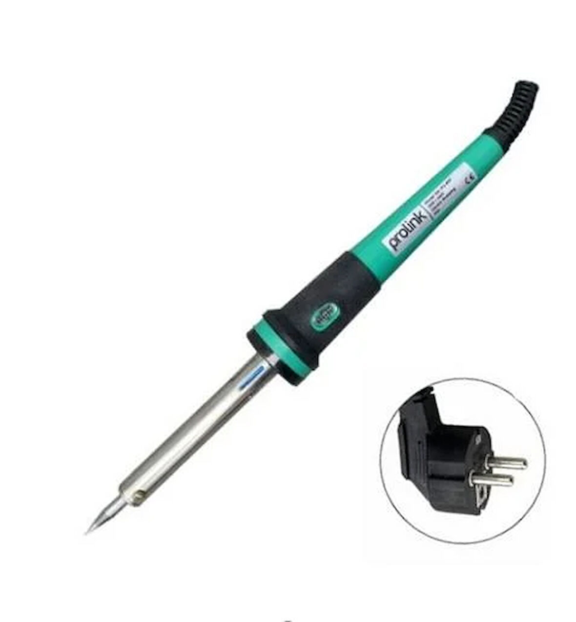 Luxury, Alttan Vidalı Işıklı 30-60w Ayarlanabilir Kalem Lehim Makinası, 30-60w Isı Ayarlı Lehim Makinası Prolink PJ-050