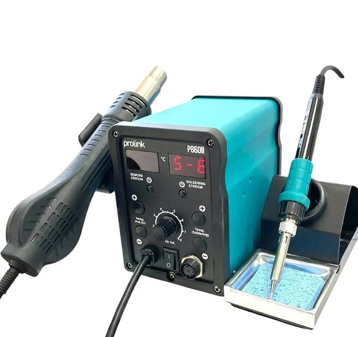 Luxury, 60w Kalem Havya, 750w Üflemeli Havya, Lehimleme İstasyonu Prolink P-86 DII