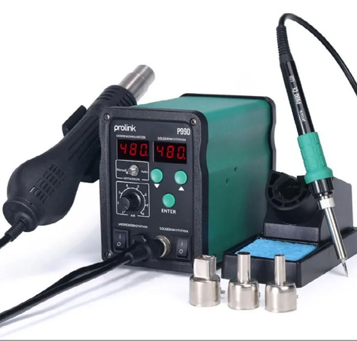 Luxury, 45w Kalem Havya Dijital Isı Ayarlı Havya İstasyonu  Prolink P-99 D