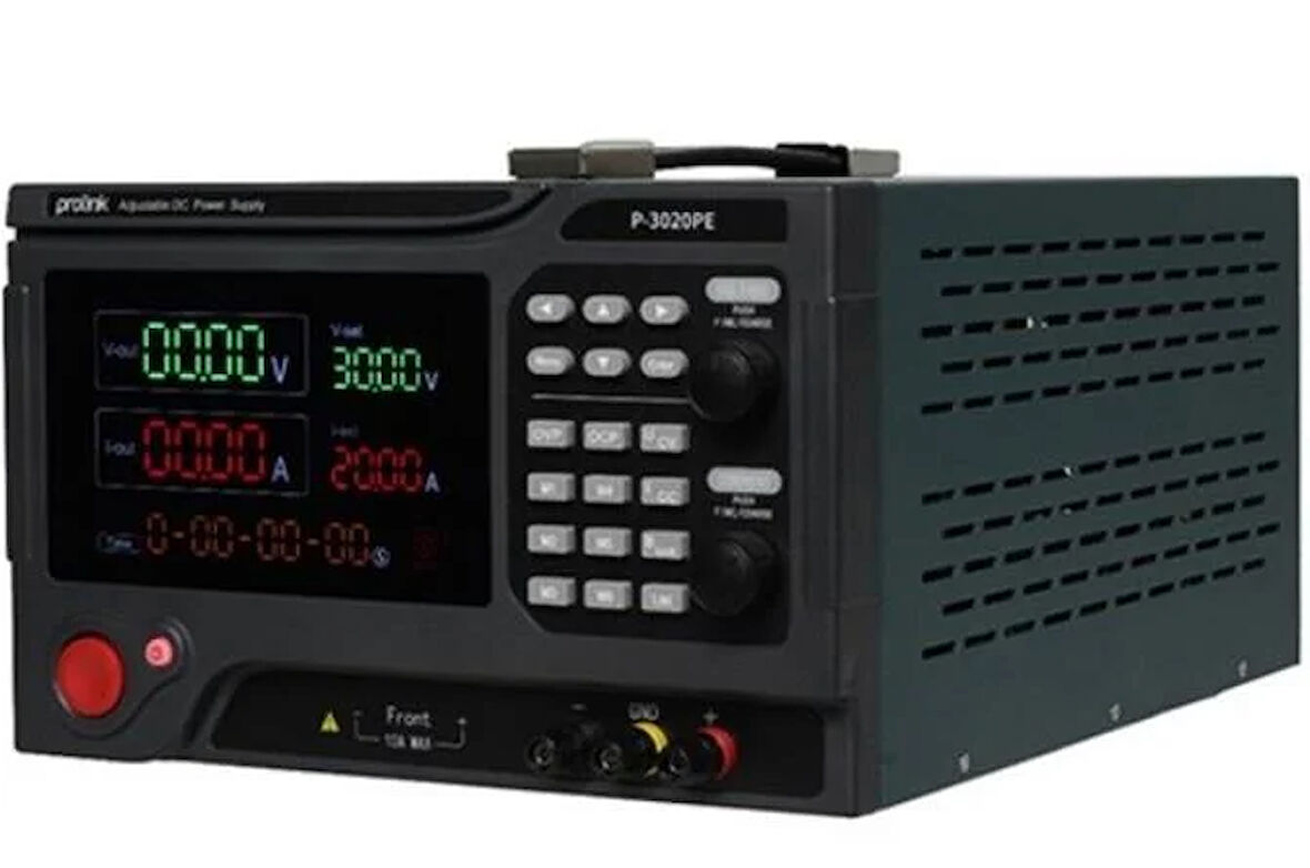 Luxury,  30V 20A Programlanabilir Ayarlı DC Güç Kaynağı Prolink   P-3020PE
